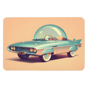 Ímã Carro Blaster de Bolha Futurístico Atômico