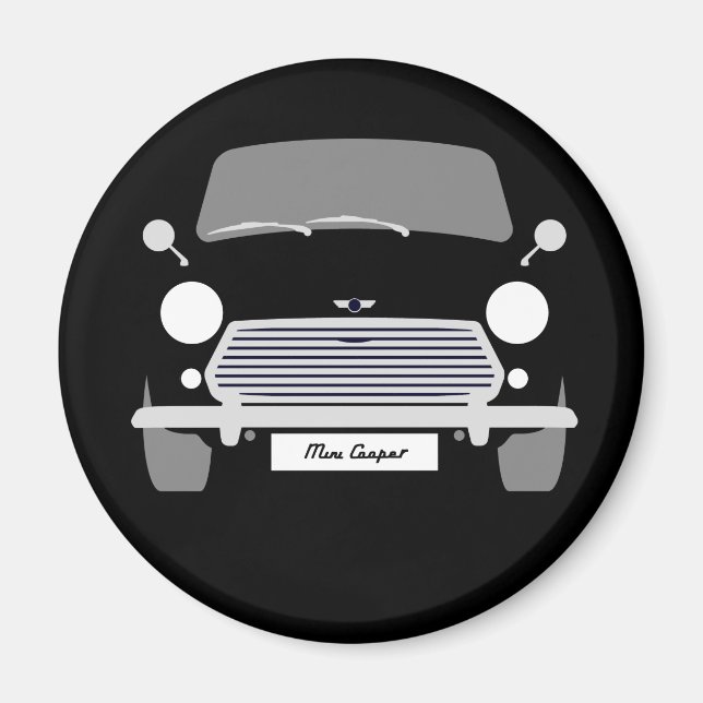 Imã Carro clássico Austin Mini (Frente)