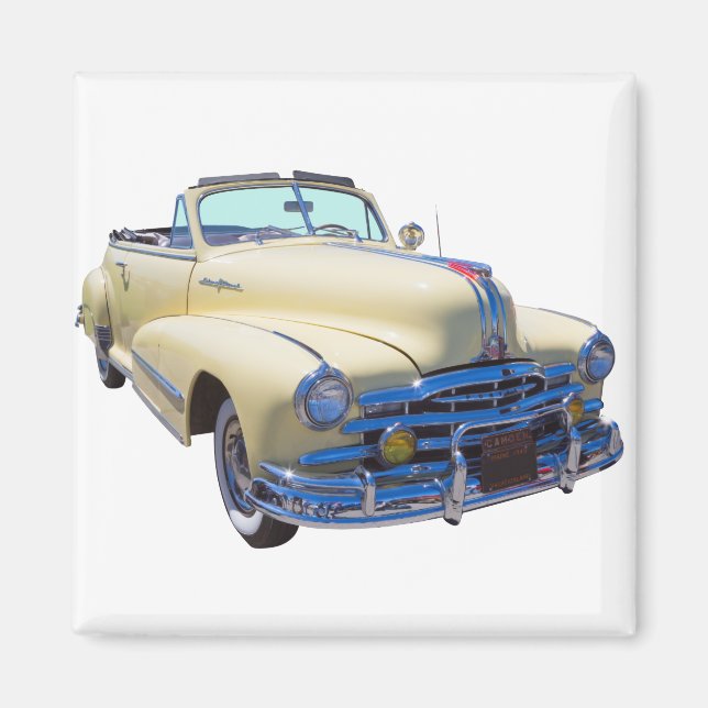 Imã Carro Convertível Pontiac Silver Streak 1948 (Frente)