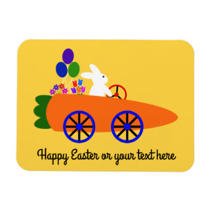 Ímã Carro Cony Riding Carrot #2 Magnet