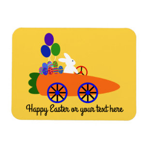 Ímã Carro Cony Riding Carrot #3 Magnet