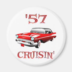 Imã Carro de 57 Crusin