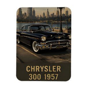 Ímã Carro de desempenho americano vintage Chrysler 300