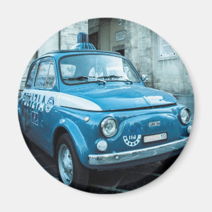 Imã Carro de polícia de Fiat 500 em Italia