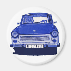 Imã Carro de Trabant no azul, Berlim