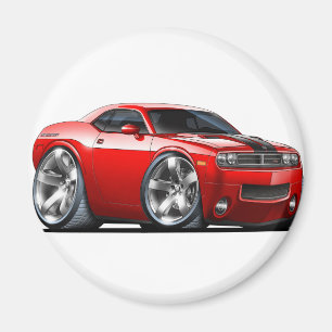Imã Carro do vermelho do desafiador de Dodge