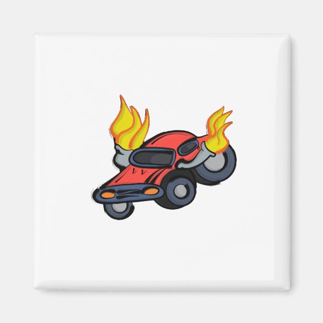 Imã Carro Flaming (Frente)