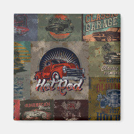 Imã Carro multicolorido retrorreflector