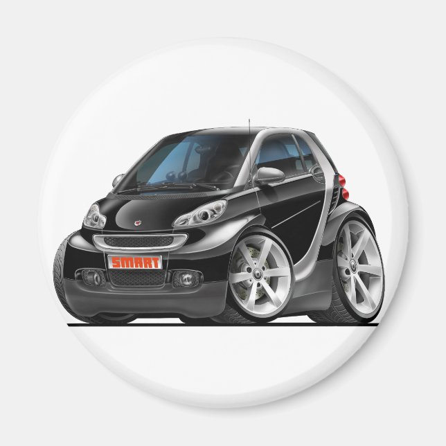 Imã Carro Preto Inteligente (Frente)