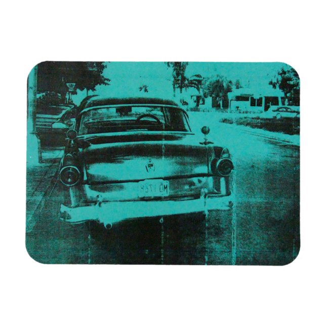 Ímã Carro verde (Horizontal)