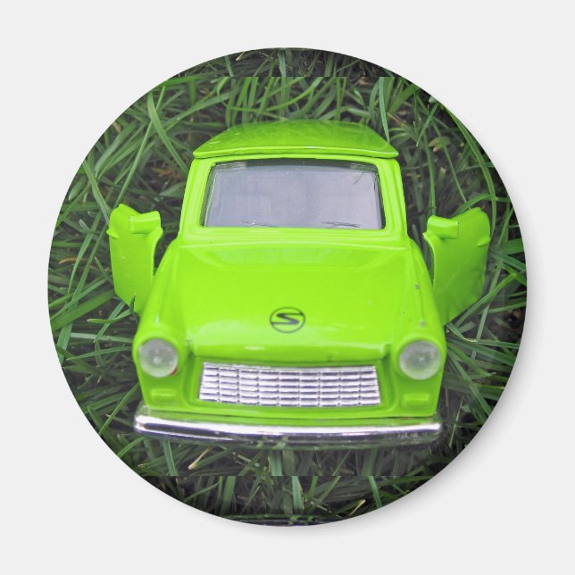 Imã Carro Verde (Frente)