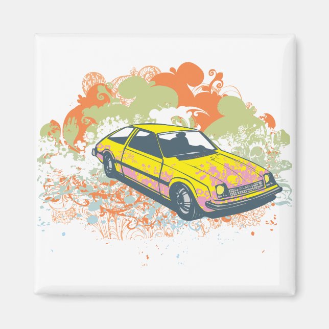 Imã Carro vintage (Frente)