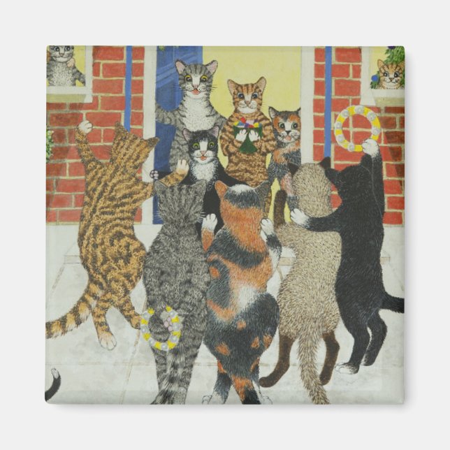 Imã Carros de Natal (Frente)