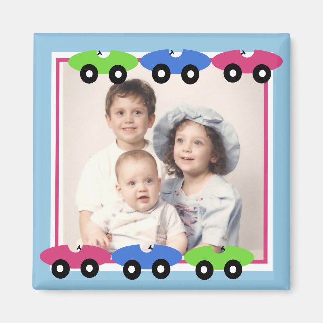 Imã Carros/ Foto (Frente)