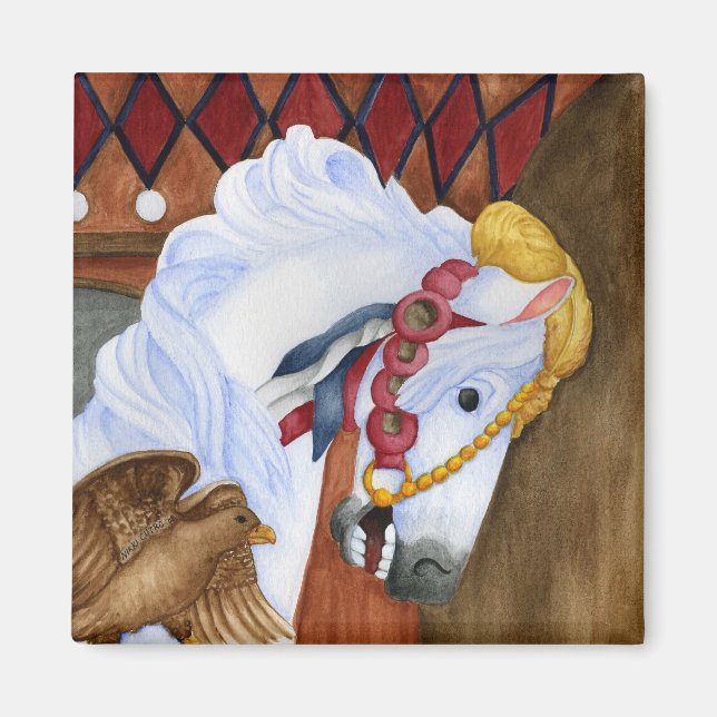 Imã Carrossel Horse Magnet (Frente)