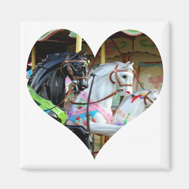 Imã Carrossel Horses Magnet (Frente)