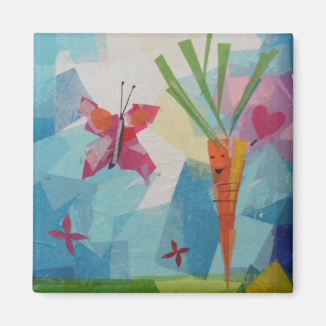 Imã Carrot Amigável (Frente)