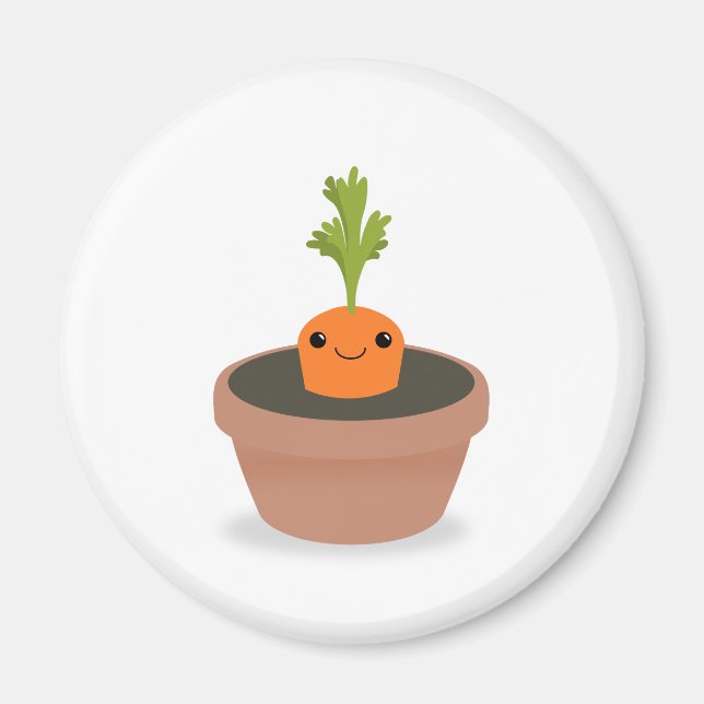 Imã Carrot Character (Frente)