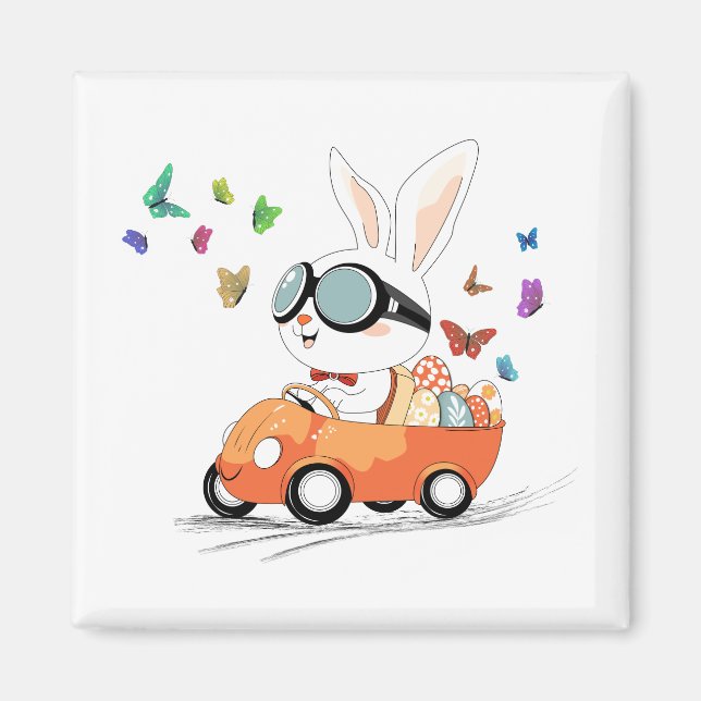 Imã Carrot Hopping Ride Bunny (Frente)