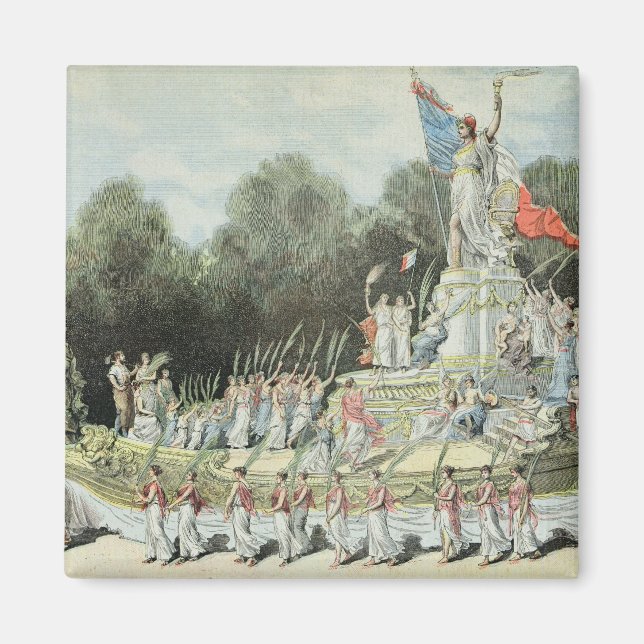 Imã Carruagem do Triunfo da República (Frente)