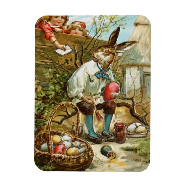 Ímã Carta ao Coelhinho da Páscoa (Vertical)