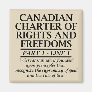Imã Carta Canadense de Liberdade Religiosa Cristã