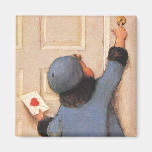 Imã Carta de Amor Antiga por Jessie Willcox Smith