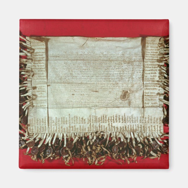 Imã Carta medieval de protesto da Boêmia (Frente)