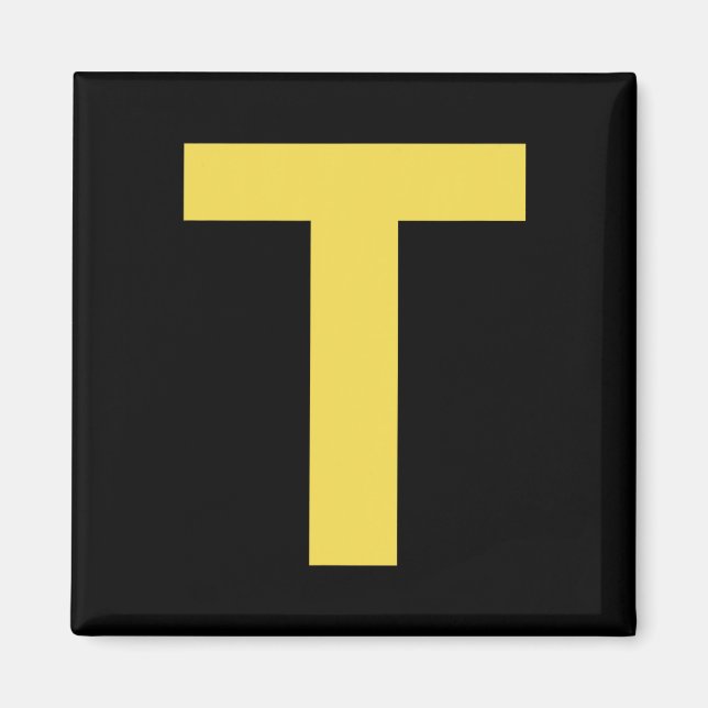 Imã Carta T Diversão Grupo de Chipmunk Correspondendo  (Frente)