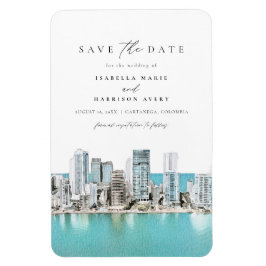 Ímã CARTANEGA Colombia Guarda a Data Invita