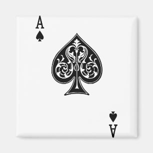Imã Cartão Ace Poker