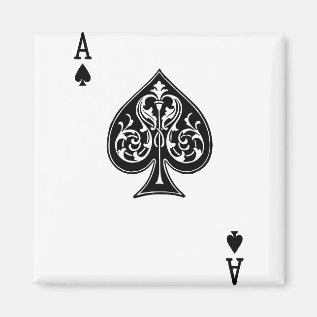 Imã Cartão Ace Poker (Frente)