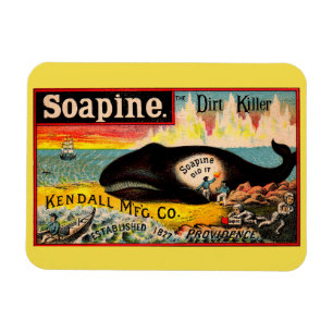 Ímã Cartão de comércio Soapine do Victorian o