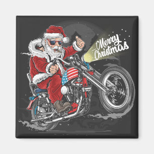 Imã Cartão de Férias de Motocicleta Natal