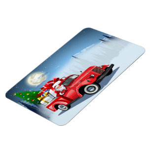 Ímã Cartão de Natal Saudável