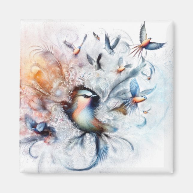 Imã Cartão de saudação (Frente)