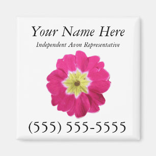 Imã Cartão de visita magnético de Avon