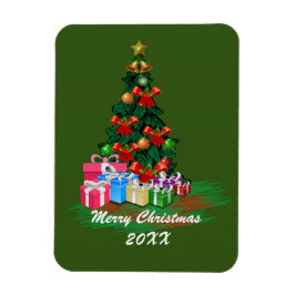 Ímã Cartão Magnético de Árvore de Natal