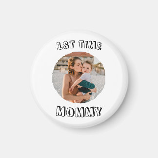 Imã Cartão personalizado para a primeira vez da Mamãe