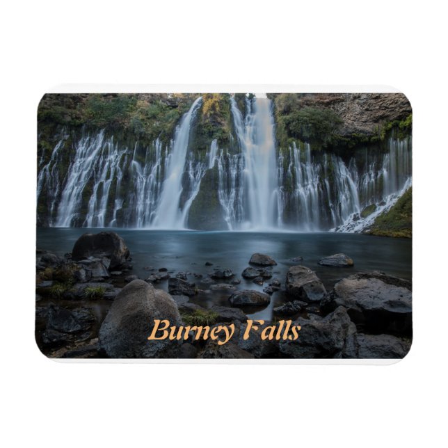 Ímã Cartão-postal Burney Falls (Horizontal)