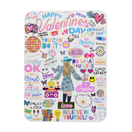 ÍMÃ CARTÃO POSTAL DE AFIRMAÇÕES INSPIRADAS PELO SWIFT