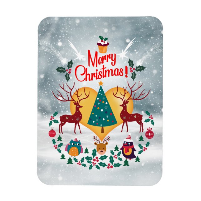 Ímã Cartão Postal de Anúncio (Vertical)