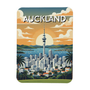 Ímã Cartão Postal de Auckland Nova Zelândia