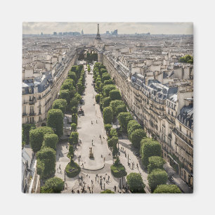 Imã Cartão Postal de Paris