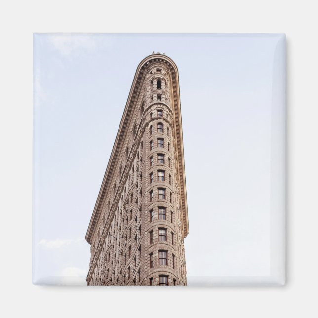 Imã cartão postal do edifício Flatiron (Frente)