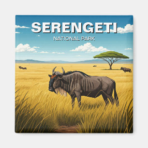 Imã Cartão postal do Parque Nacional Serengeti Tanzâni
