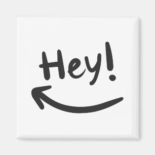 Imã Cartão postal sorridente