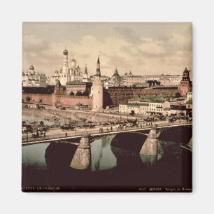 Imã Cartão que descreve o Kremlin, Moscovo