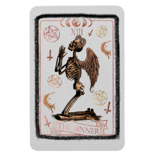 Ímã Cartão Tarot Sinner