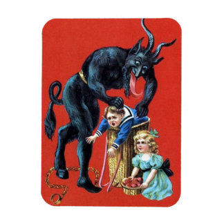 Ímã Cartão Vintage Magneter Krampus